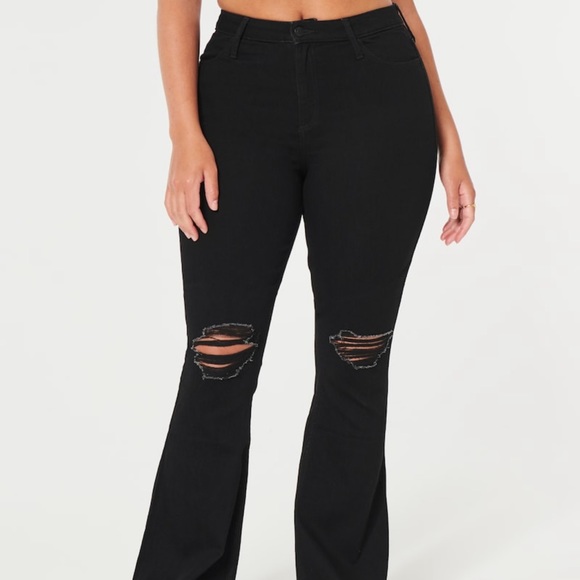 Curvy High-Rise Flare Jeans - Picture 3 of 5